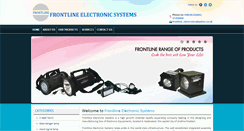 Desktop Screenshot of frontlineelectronicsystems.com